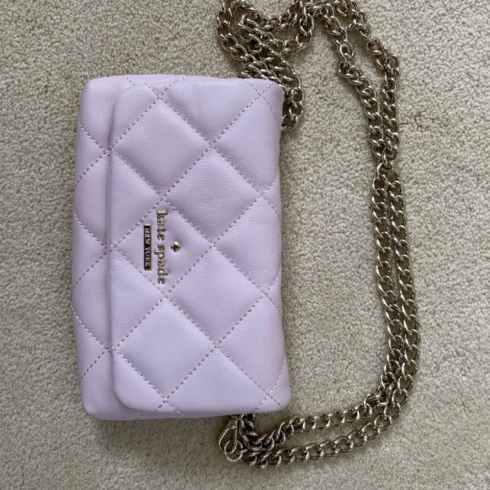 Kate Spade New York Emi Crossbody bag in pink blush color